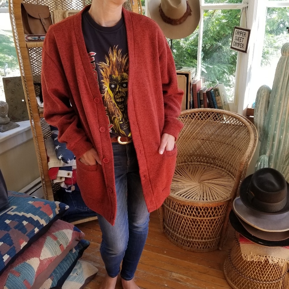 Vintage Oversized Boyfriend Sweater - Picture 2 of 7